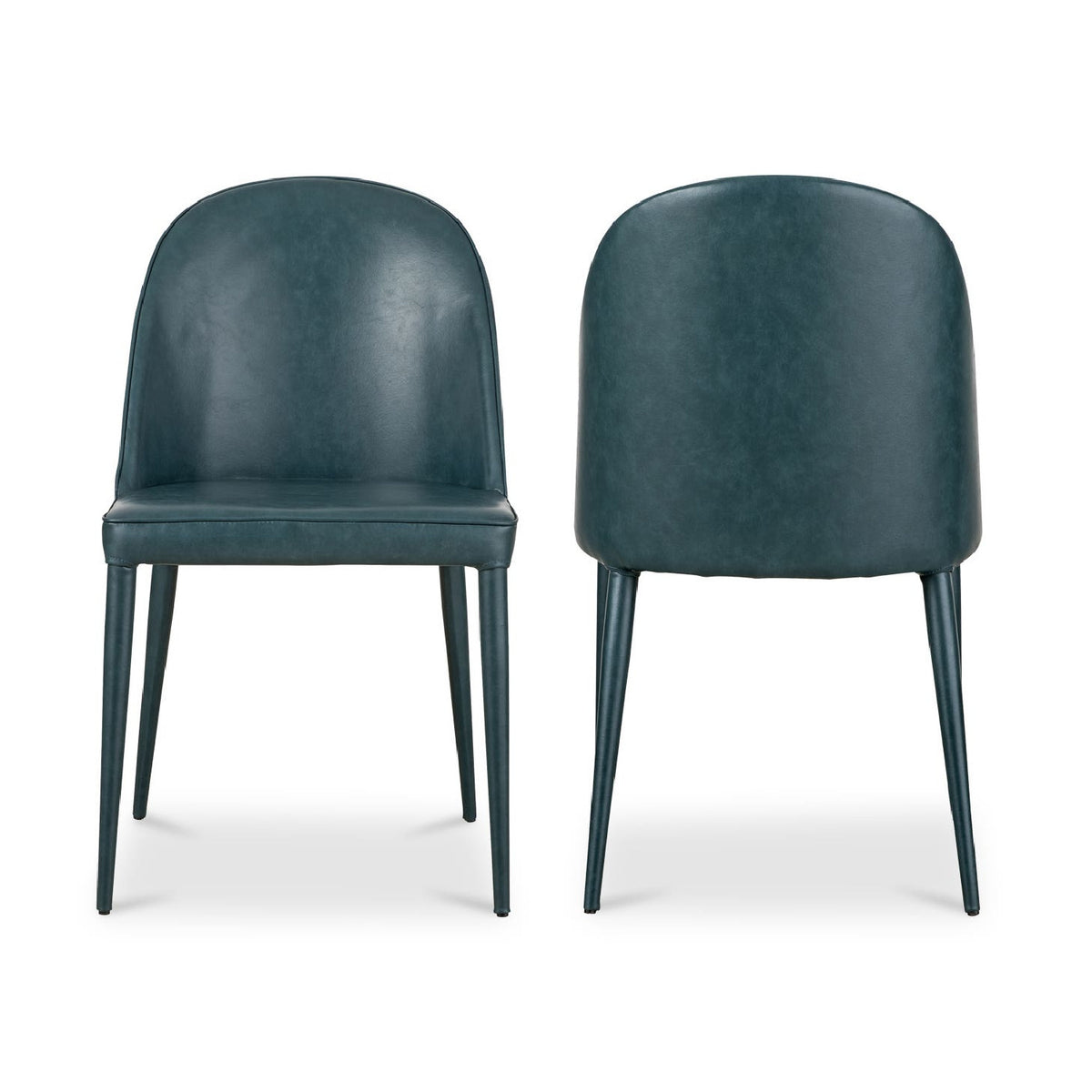 Vegan Leather Dining Chairs (2) | Novi Living Burton - www.oroa.com