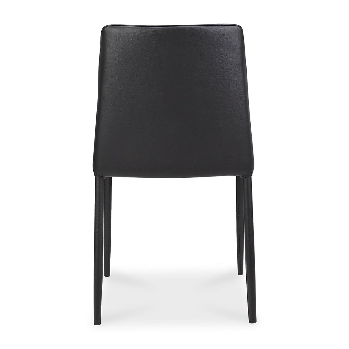 Modern European furniture - Minimalist Vegan Leather Dining Chairs (2) - www.oroa.com