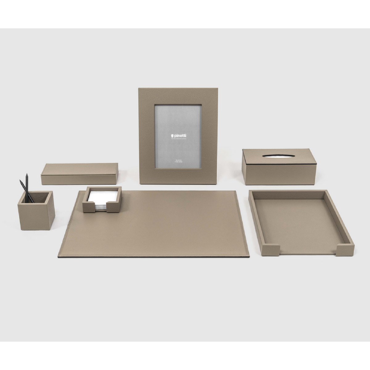 Calf Leather Desk Pad | Pinetti | OROA.com