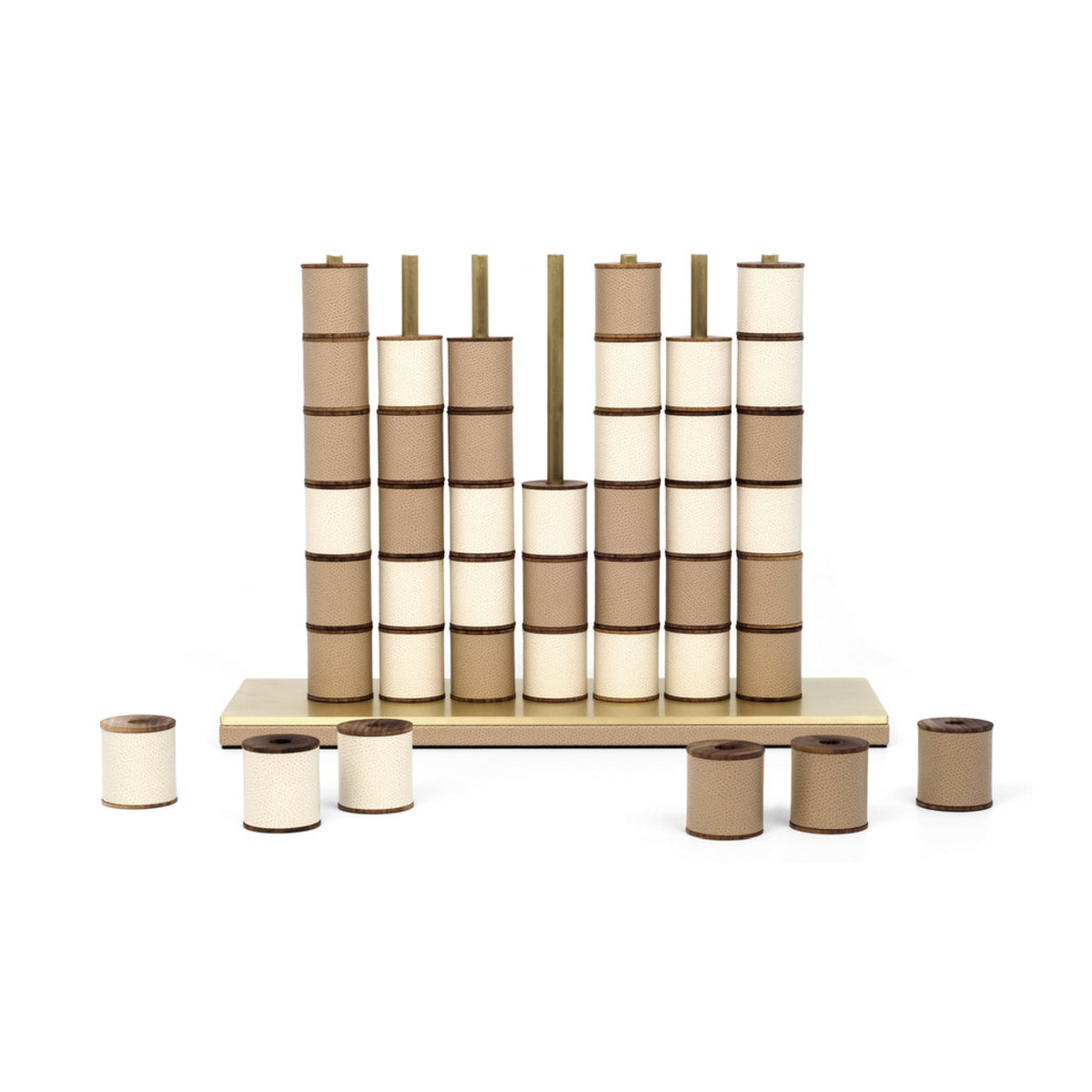 Bicolor Leather Game | Pinetti Connect Four