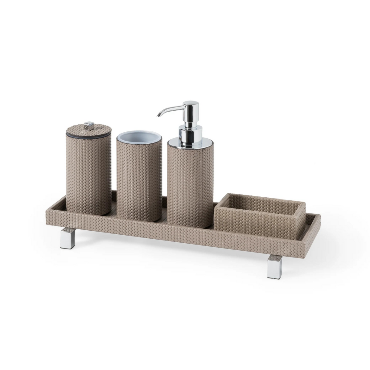 Waterproof Leather Cotton Pad Holder | Pinetti Poseidon | OROA.com