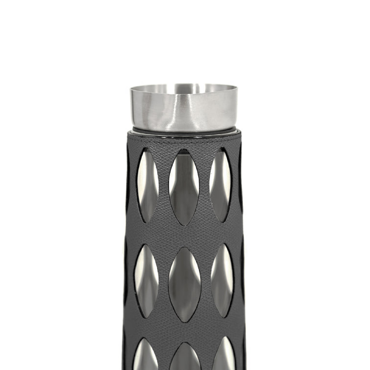 Leather Covered Glass Carafe | Pinetti Marghe | OROA.com