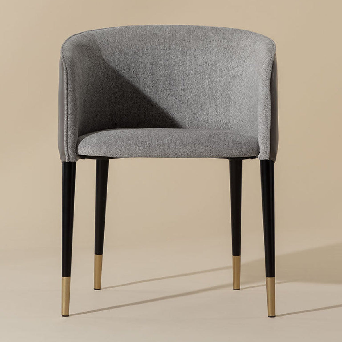 Fabric & Leather Dining Armchair by Splendido Asher Dining Chair, alternate view 3