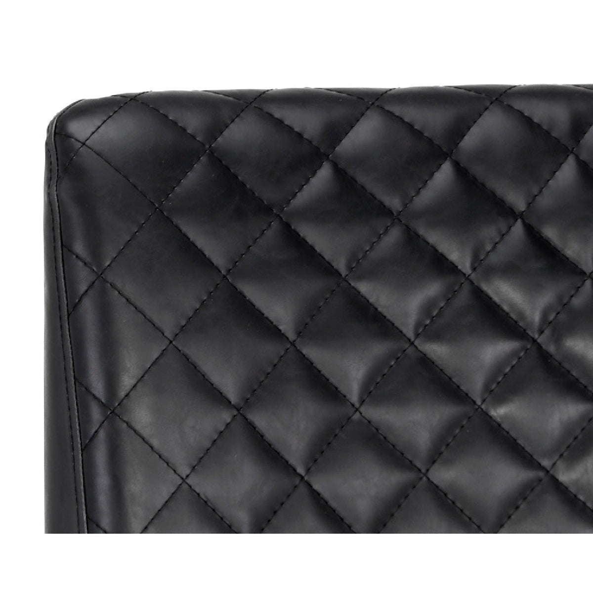 Diamond-Stitched Leather-Inspired Dining Chairs (2) by Splendido Leighland, alternate view 20
