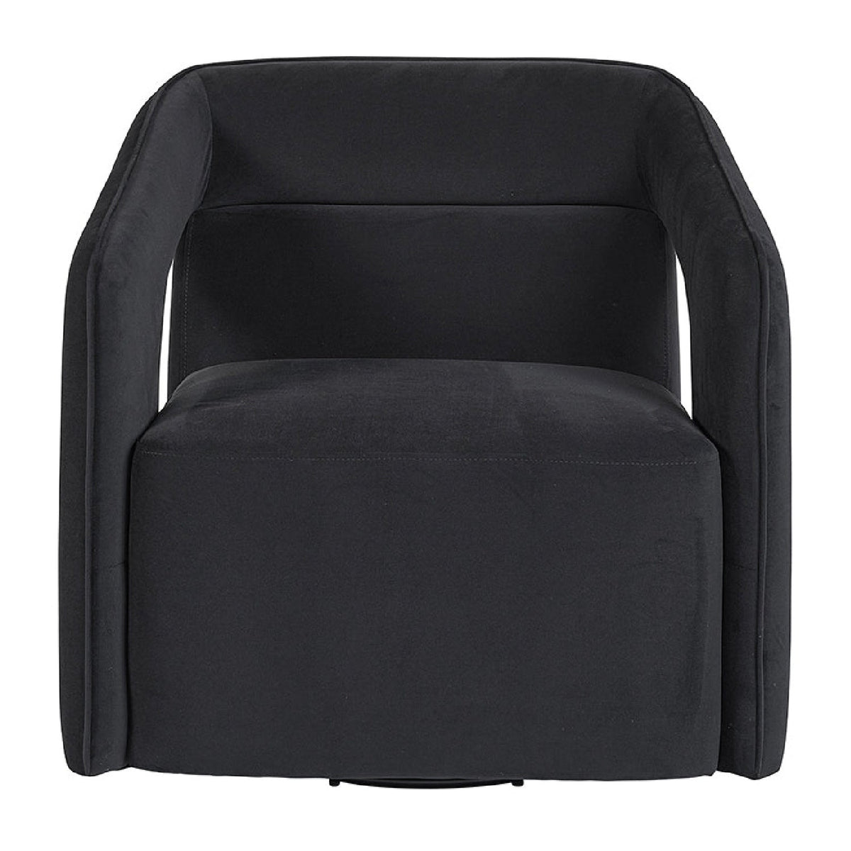 Fabric Upholstered Swivel Lounge Chair by Splendido Kendrick Accent Chair, alternate view 10