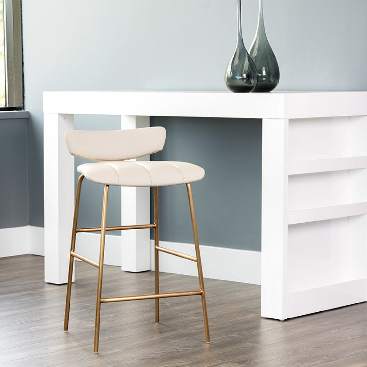 Leather Inspired Counter Stool by Splendido Lorelei, alternate view 12