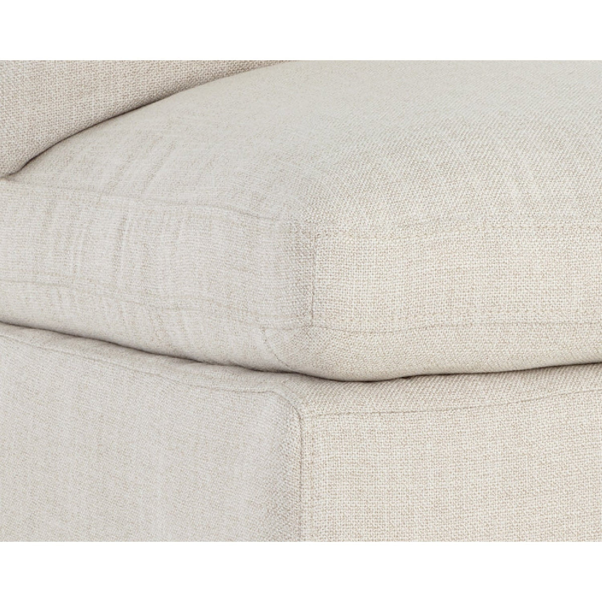 White Linen Wheeled Dining Chair by Splendido Glenrose, alternate view 7