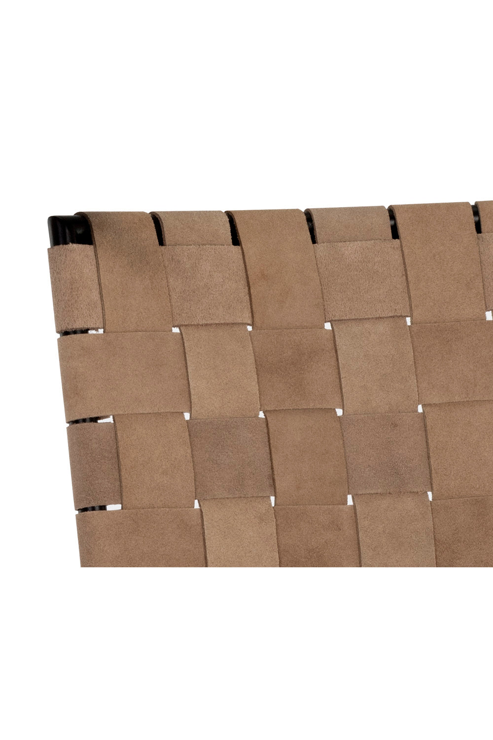 Weaved Suede Leather Counter Stool by Splendido Omari, alternate view 7