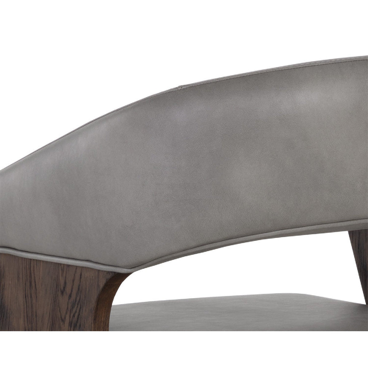 Gray Leather Look Office Chair by Splendido Leonce, alternate view 12