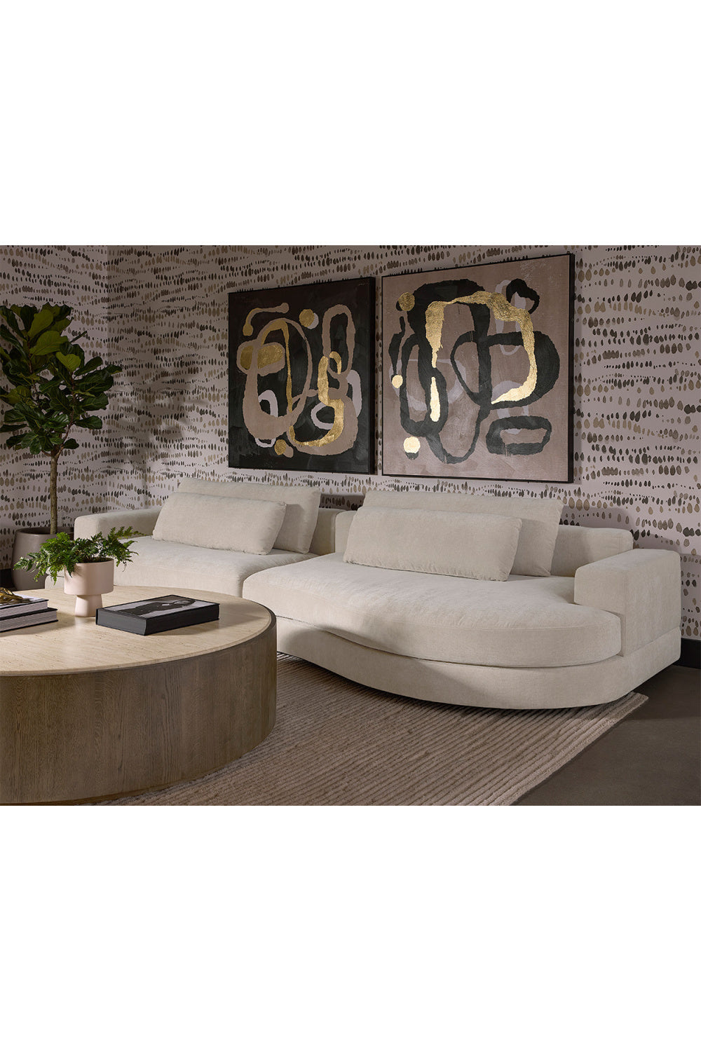 Hand-woven Wool Area Rug by Splendido Deva, alternate view 37