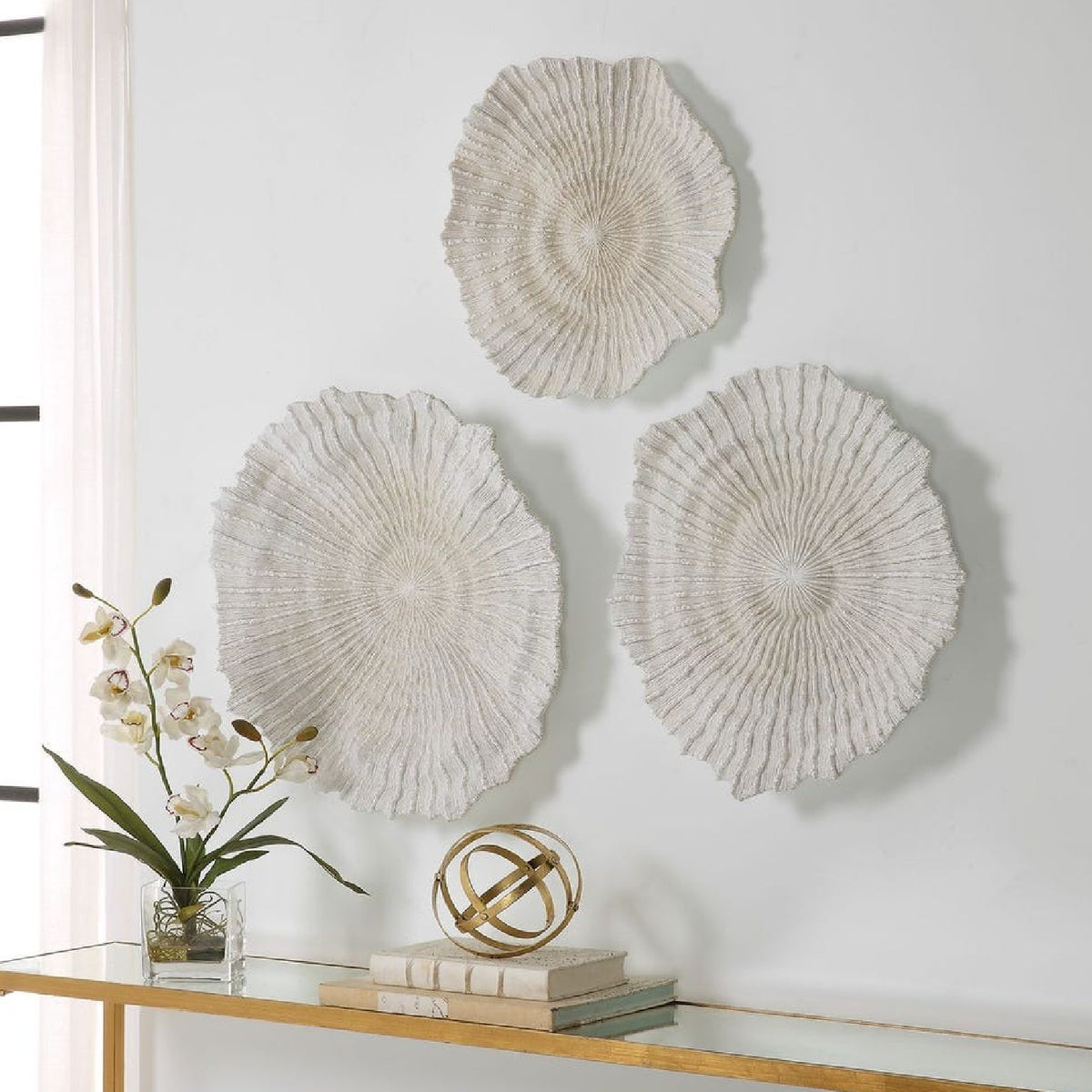 Natural Coral-Inspired Wall Decor Set (3) | Uttermost Ocean Gems - www.oroa.com