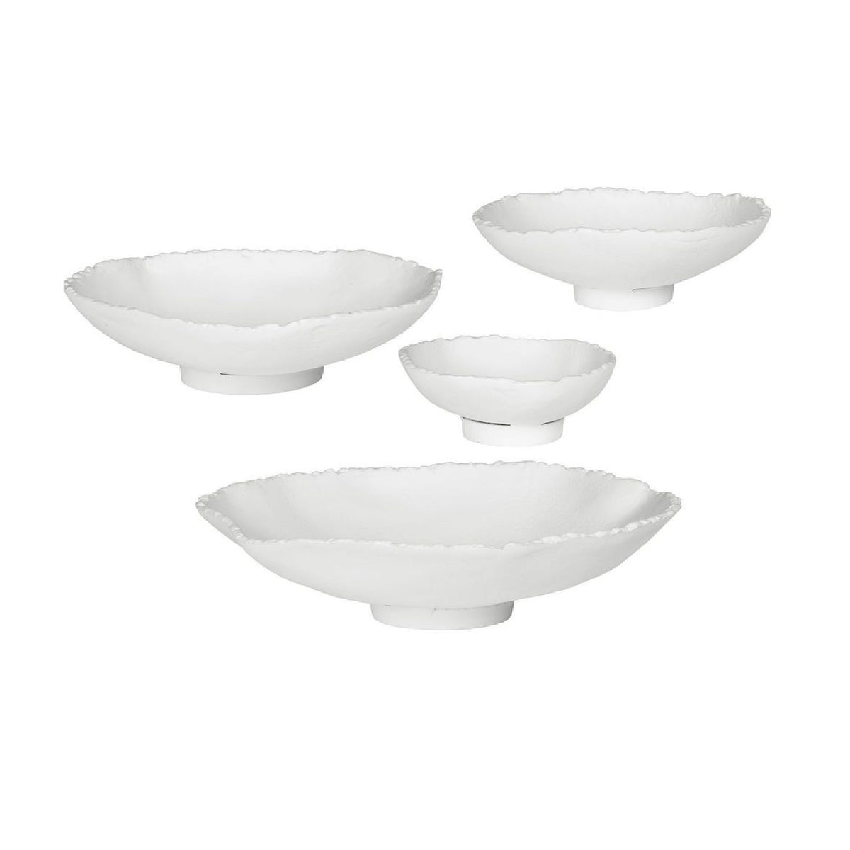 Modern European furniture - Metal Bowl Indoor/Outdoor Wall Decor Set (4) - www.oroa.com