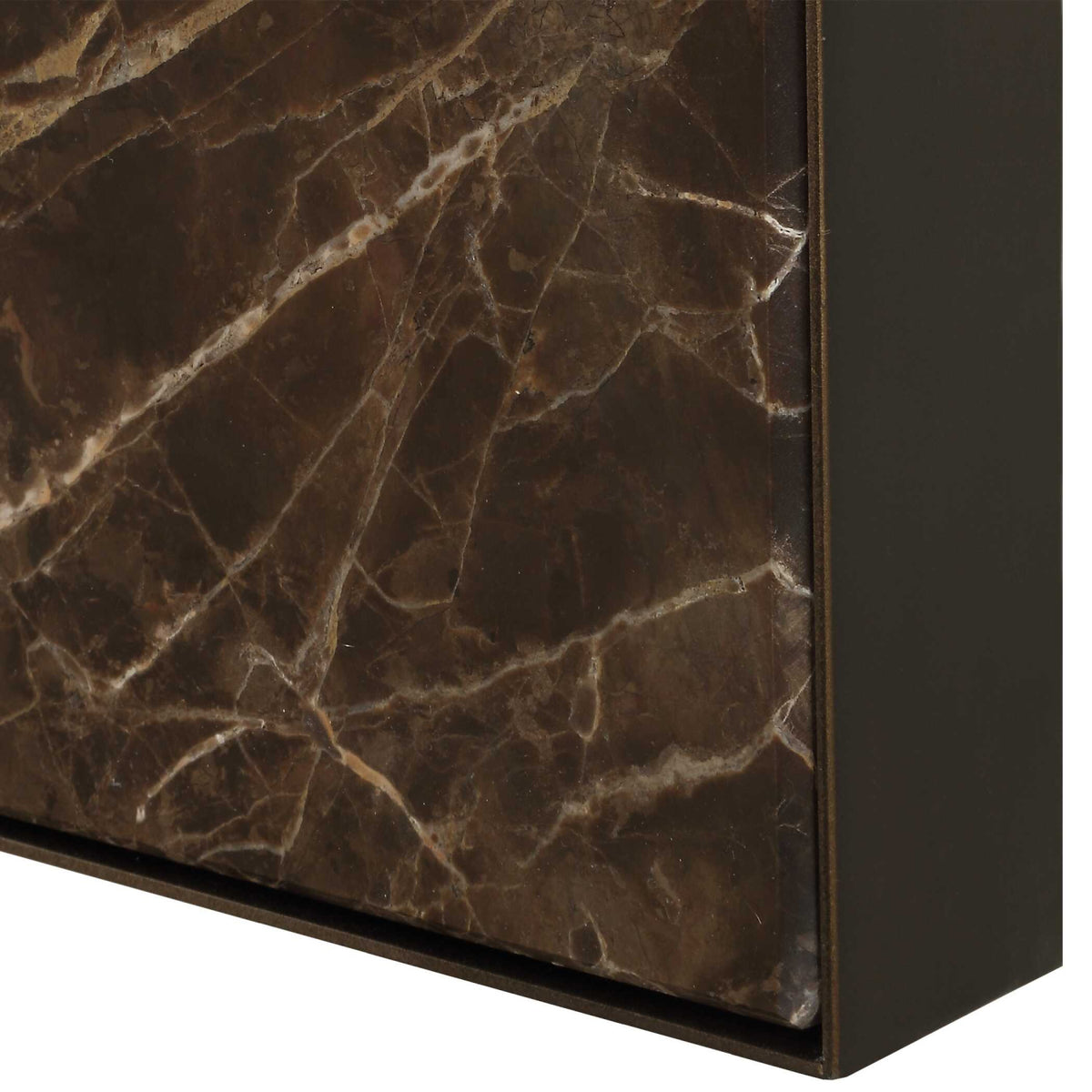 Modern European furniture - Marble Slab Arched Mirror - www.oroa.com