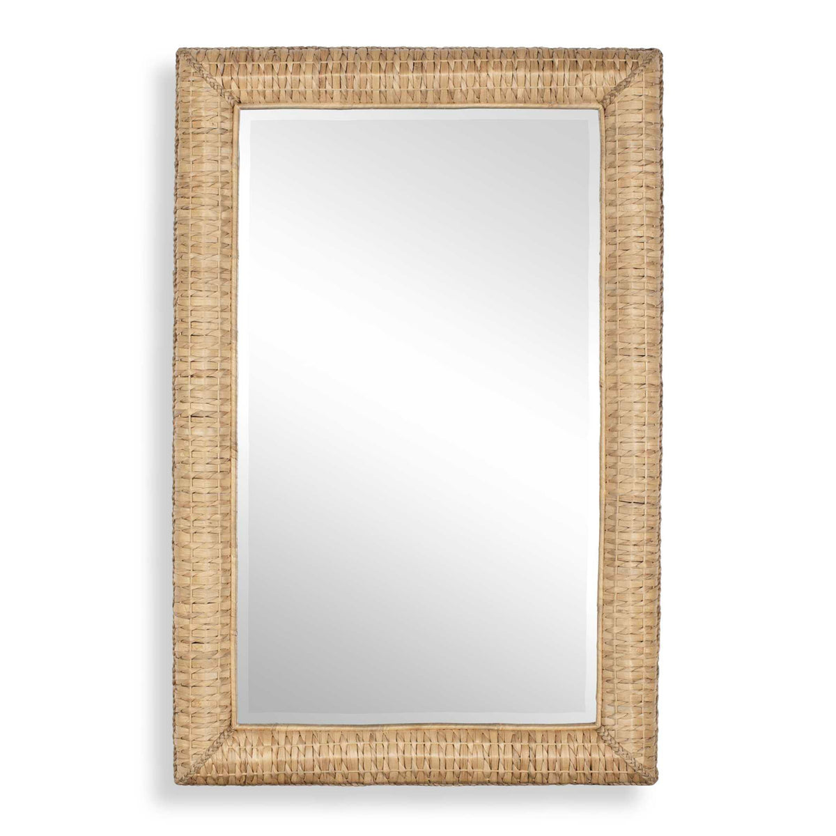 Modern European furniture - Rectangular Seagrass Mirror - www.oroa.com