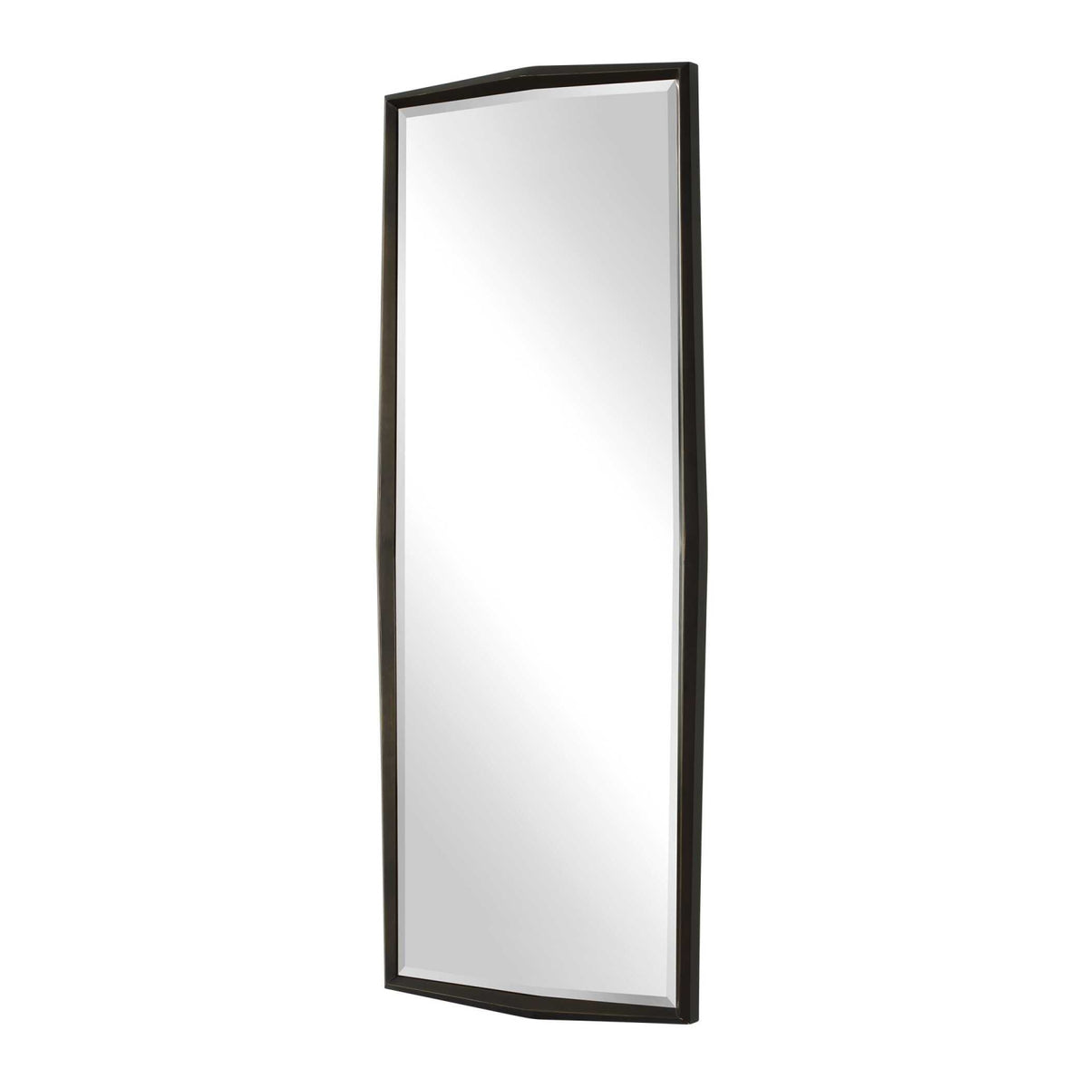 Modern European furniture - Bronze Framed Tall Mirror - www.oroa.com