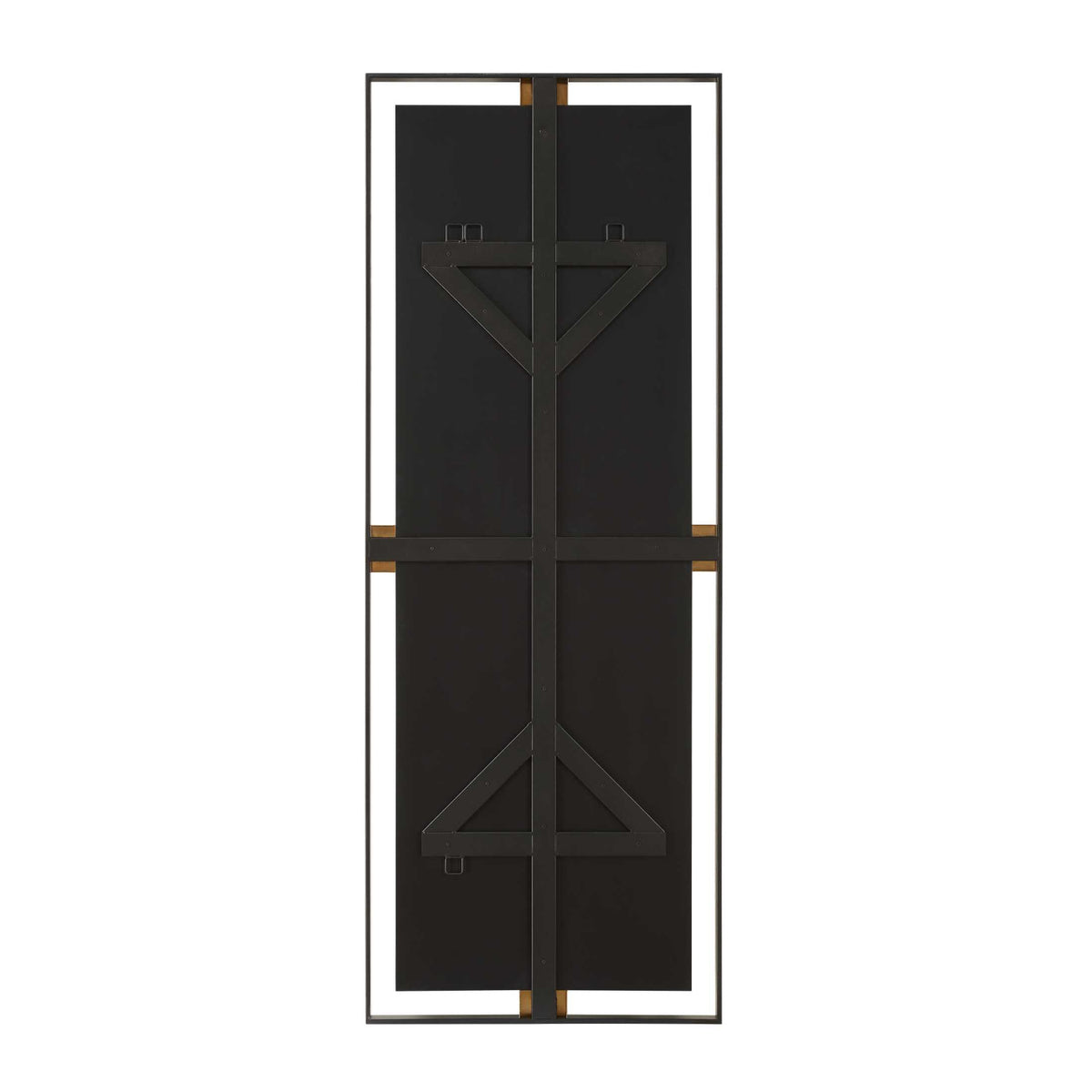 Modern European furniture - Metal Free-Floating Framed Mirror - www.oroa.com