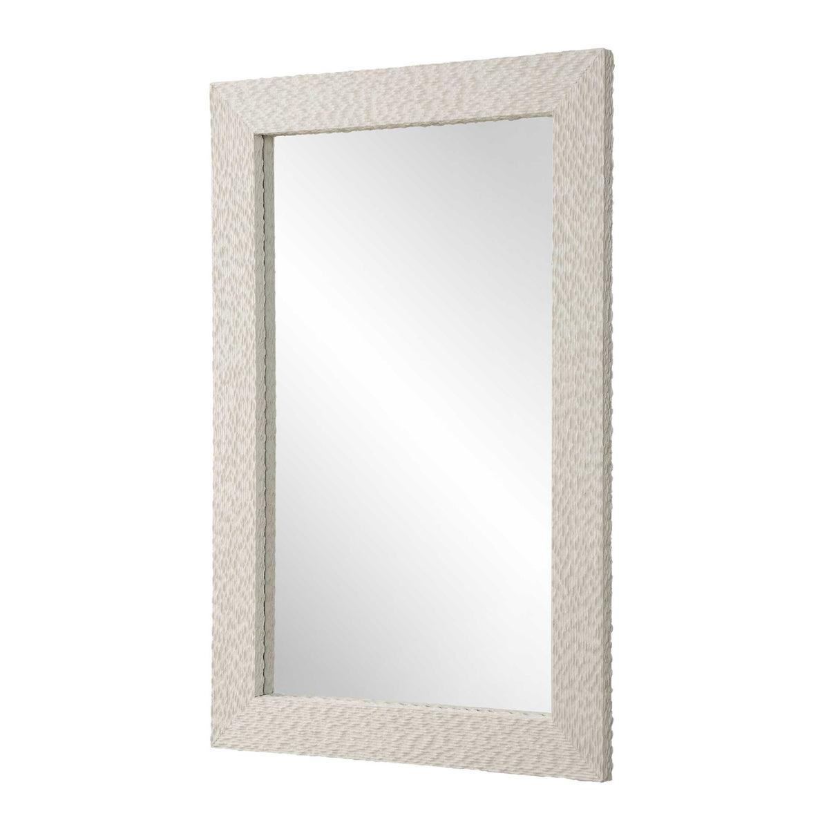 Modern European furniture - Cream Man-Made Stone Mirror - www.oroa.com