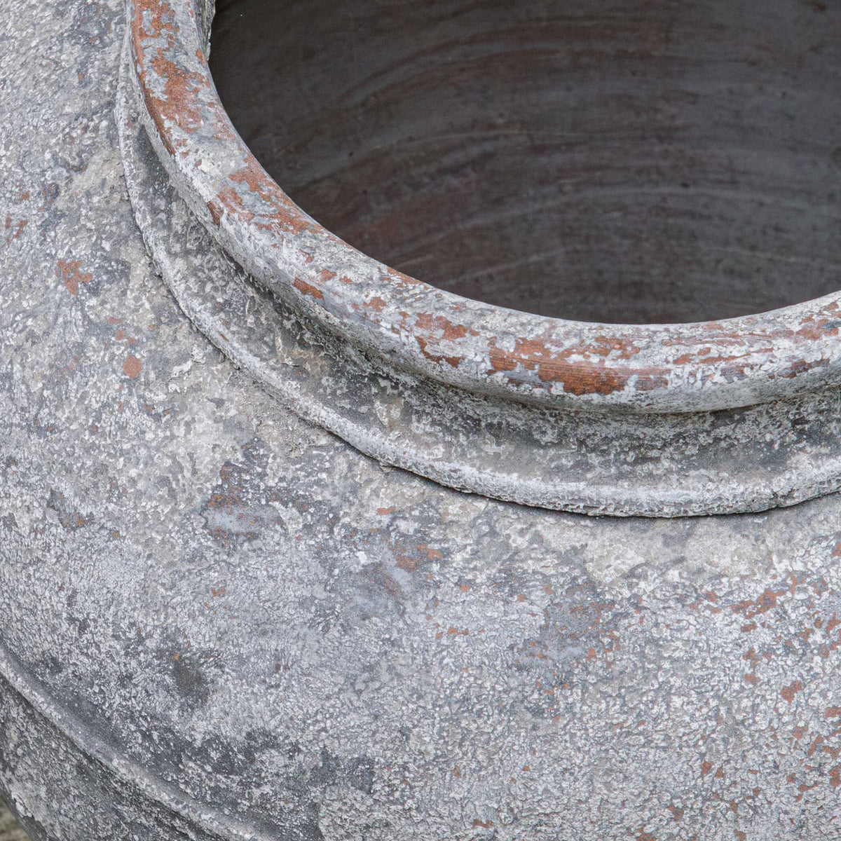 Modern European furniture - Rustic Concrete Indoor/Outdoor Planter - www.oroa.com