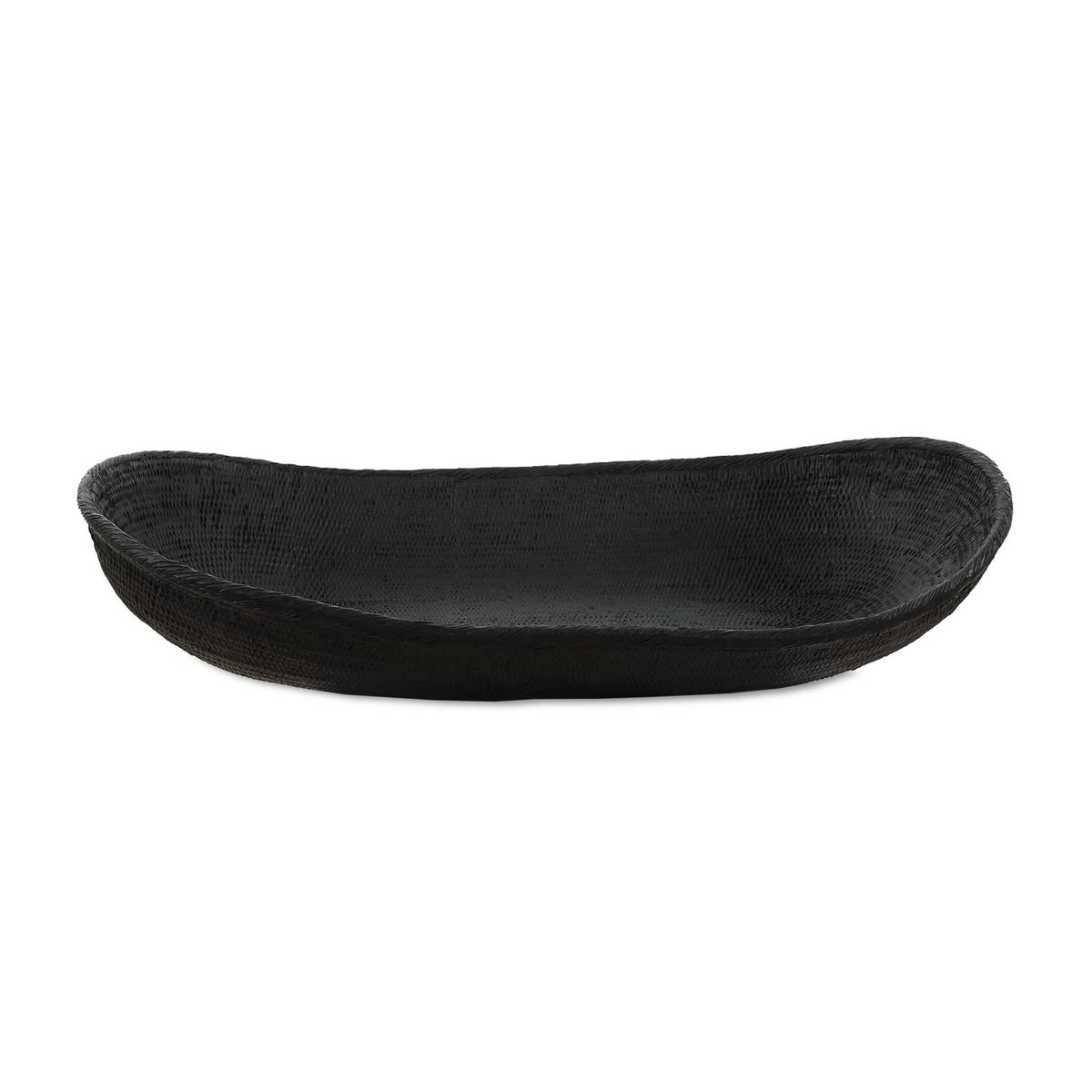 Modern European furniture - Black Oblong Indoor/Outdoor Bowl - www.oroa.com