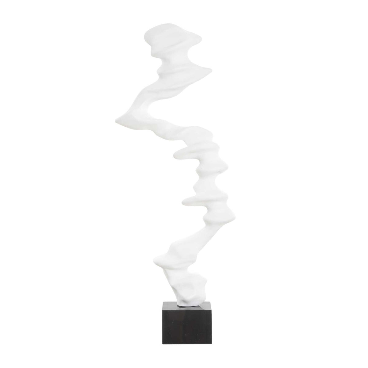 Modern European furniture - White Abstract Indoor/Outdoor Sculpture - www.oroa.com