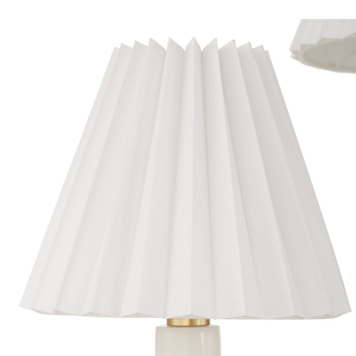 Pleated White Fabric 8-Light Chandelier | Uttermost Poppins - www.oroa.com