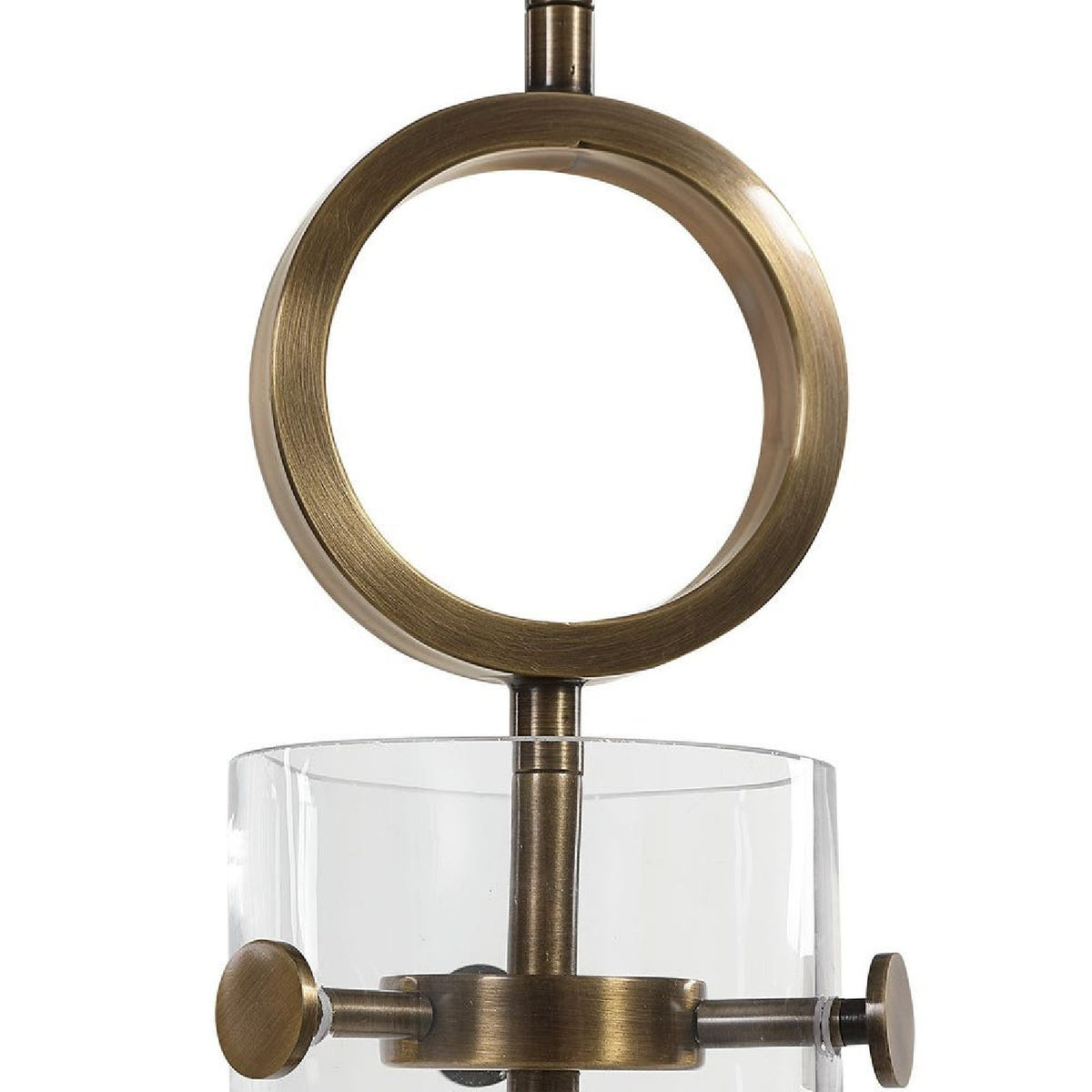 Modern European furniture - Clear Glass Conical Pendant Lamp - www.oroa.com