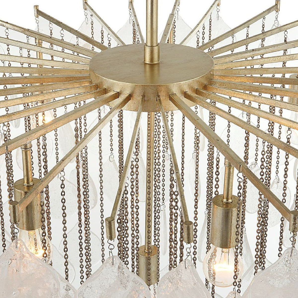 Teardrop-Shaped Glass Pendant Lamp | Uttermost Goccia - www.oroa.com