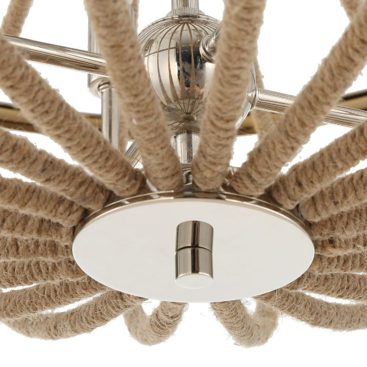 Twisted Rope Wrapped Pendant Lamp | Uttermost Lovelock - www.oroa.com