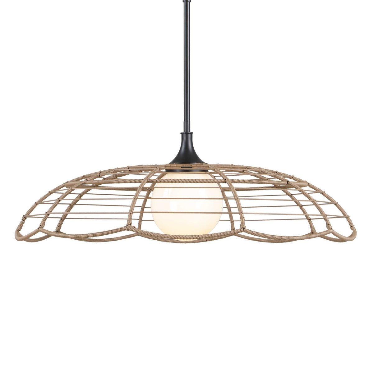 Modern European furniture - Scalloped Indoor/Outdoor Pendant Lamp - www.oroa.com