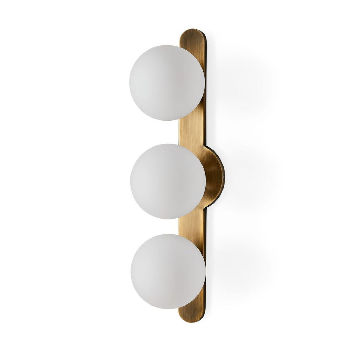 White Opal Globes 3-Light Wall Lamp | Uttermost Droplet - www.oroa.com