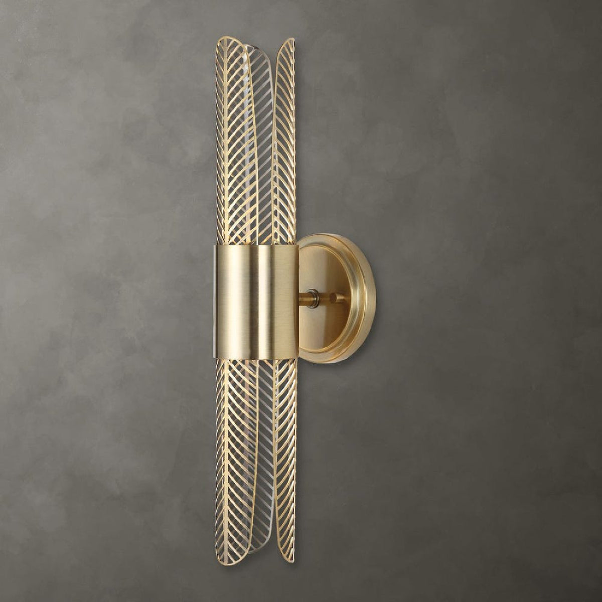 Brass Cutout LED Wall Lamp | Uttermost Cret - www.oroa.com