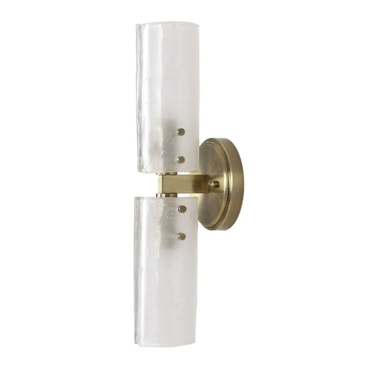 Seeded Glass Panels Wall Lamp | Uttermost Mistie - www.oroa.com