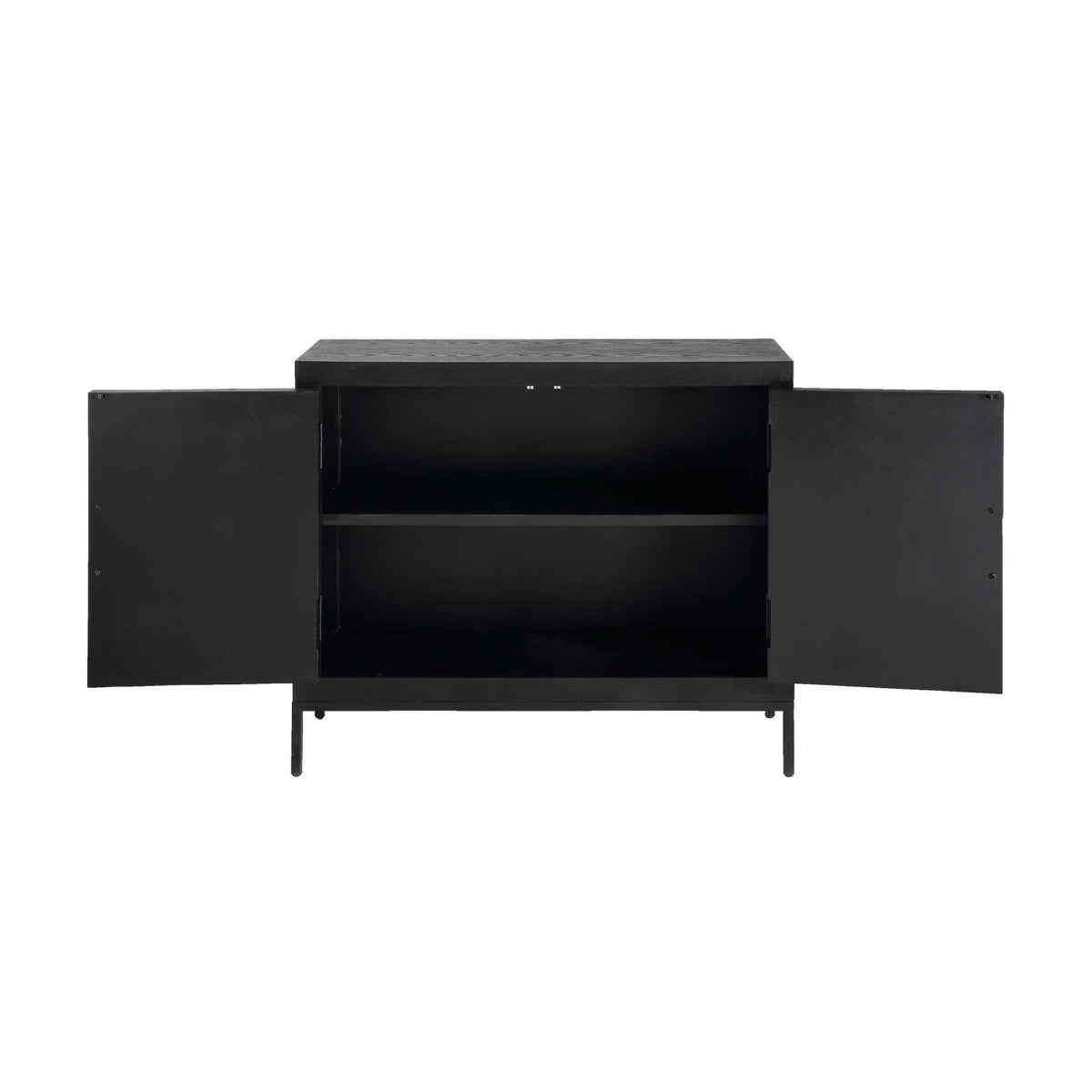 Modern European furniture - 2-Door Oak Veneer Cabinet - www.oroa.com