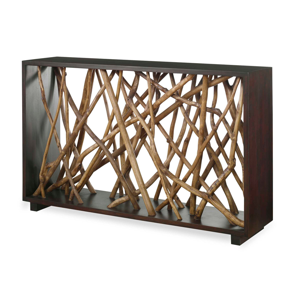 Teak Branches Console Table by Uttermost Maze, alternate view 3