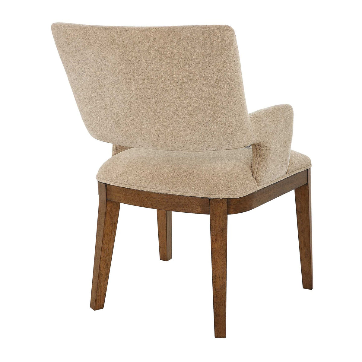 Cream Open-Back Dining Chair by Uttermost Aspect, alternate view 5