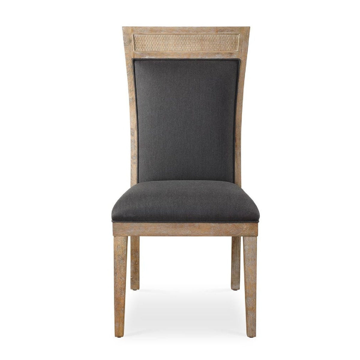 Rustic Gray Fabric Dining Chair by Uttermost Encore