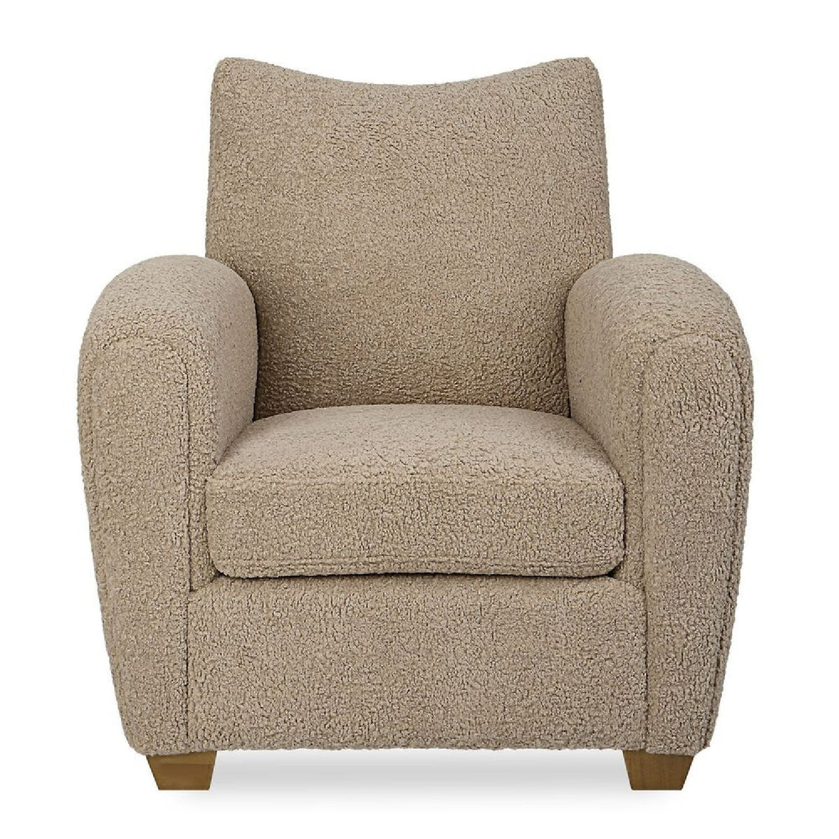 Modern European furniture - Shearling-Inspired Accent Chair - www.oroa.com
