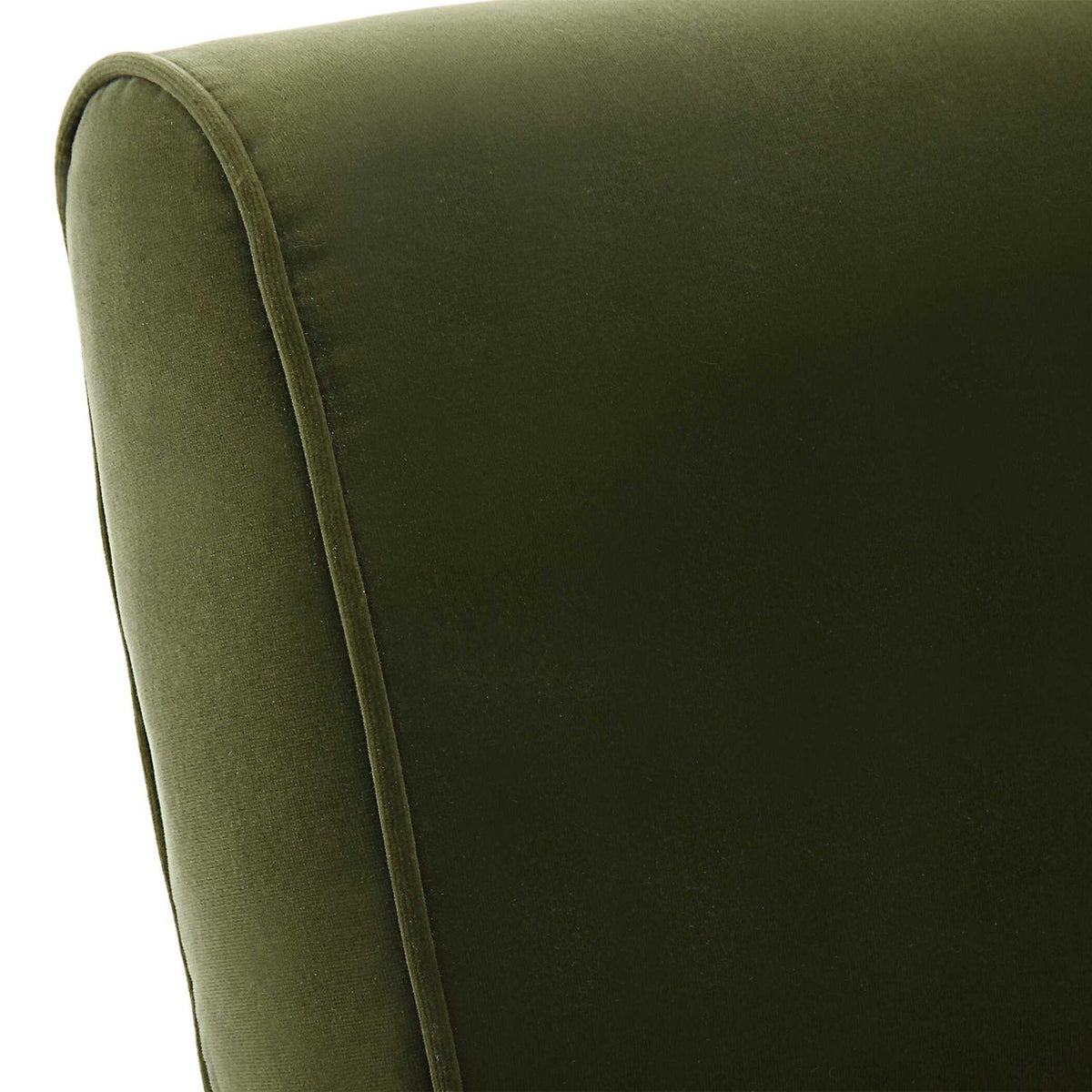 Green Velvet Accent Chair by Uttermost Knoll, alternate view 8