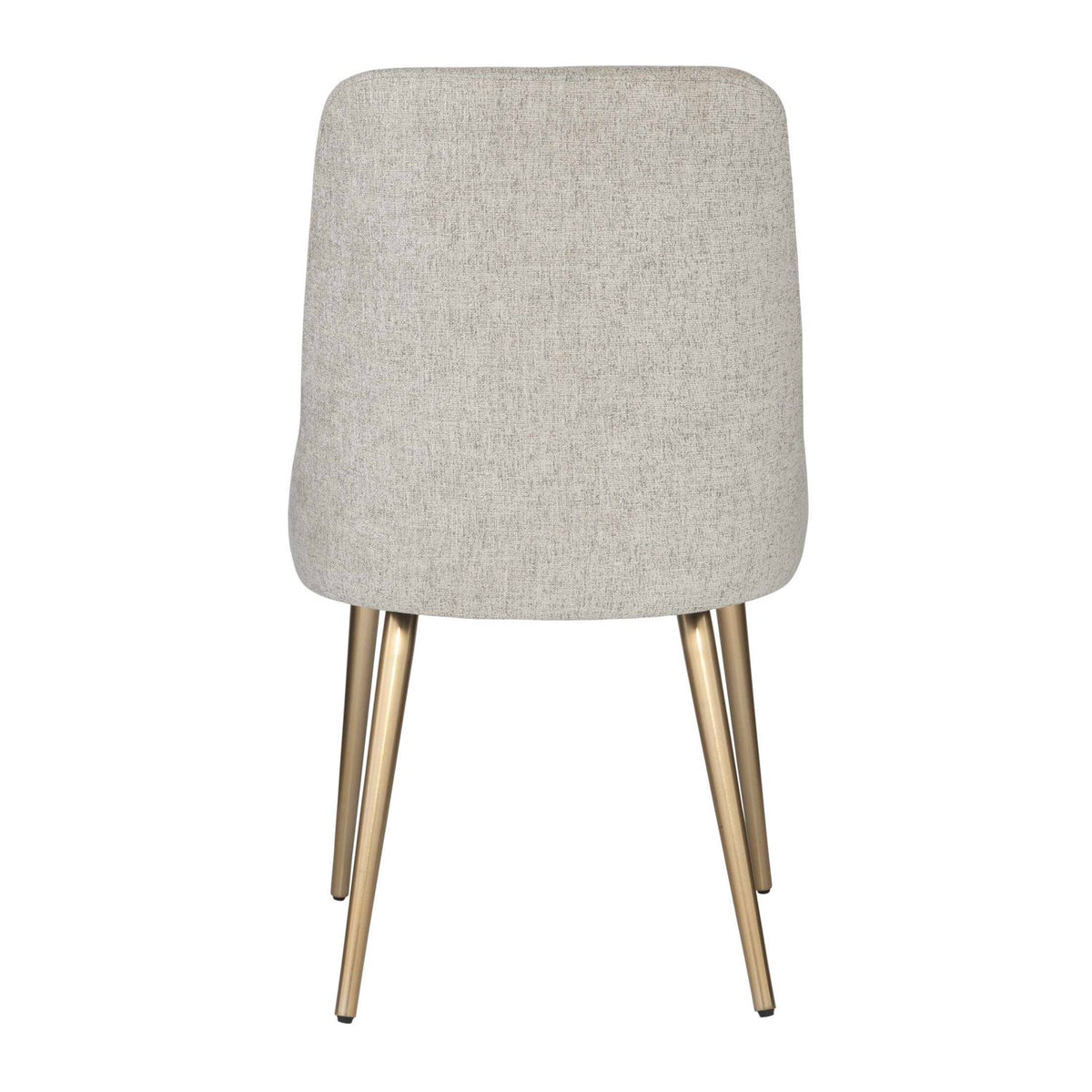 Taupe Fabric Sloped Dining Chair by Uttermost Bramwell, alternate view 6