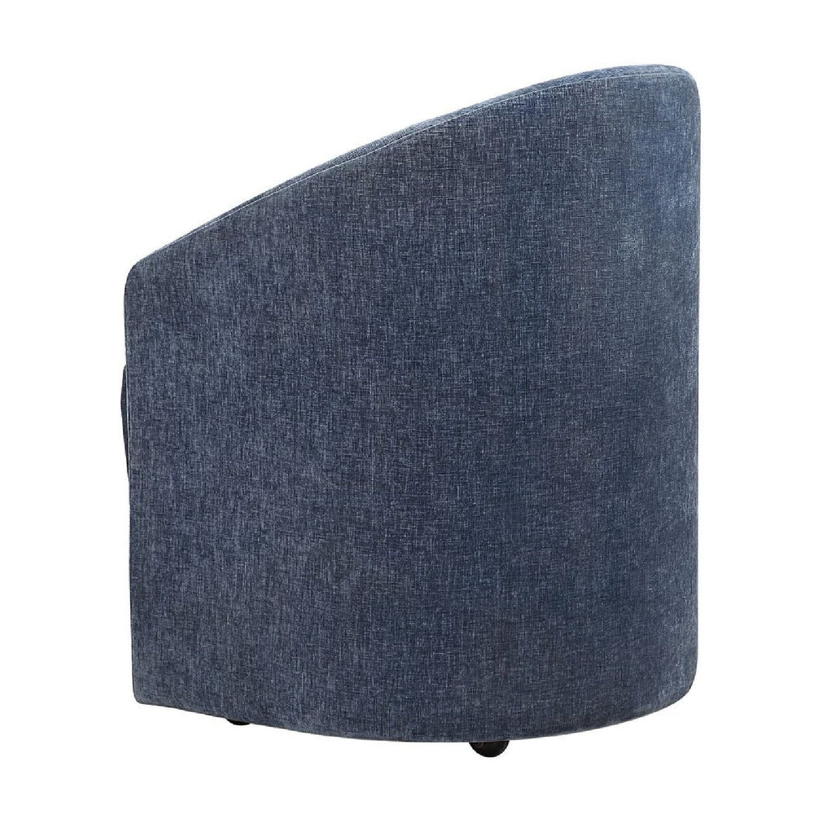Modern European furniture - Velvet Dining Chair with Casters - www.oroa.com