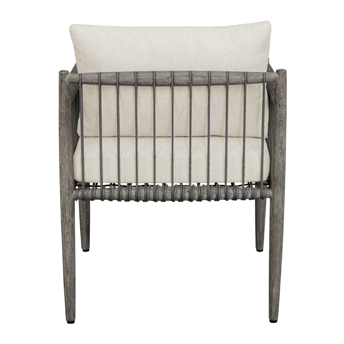 Gray Mahogany Outdoor Dining Chair by Uttermost Borneo, alternate view 6