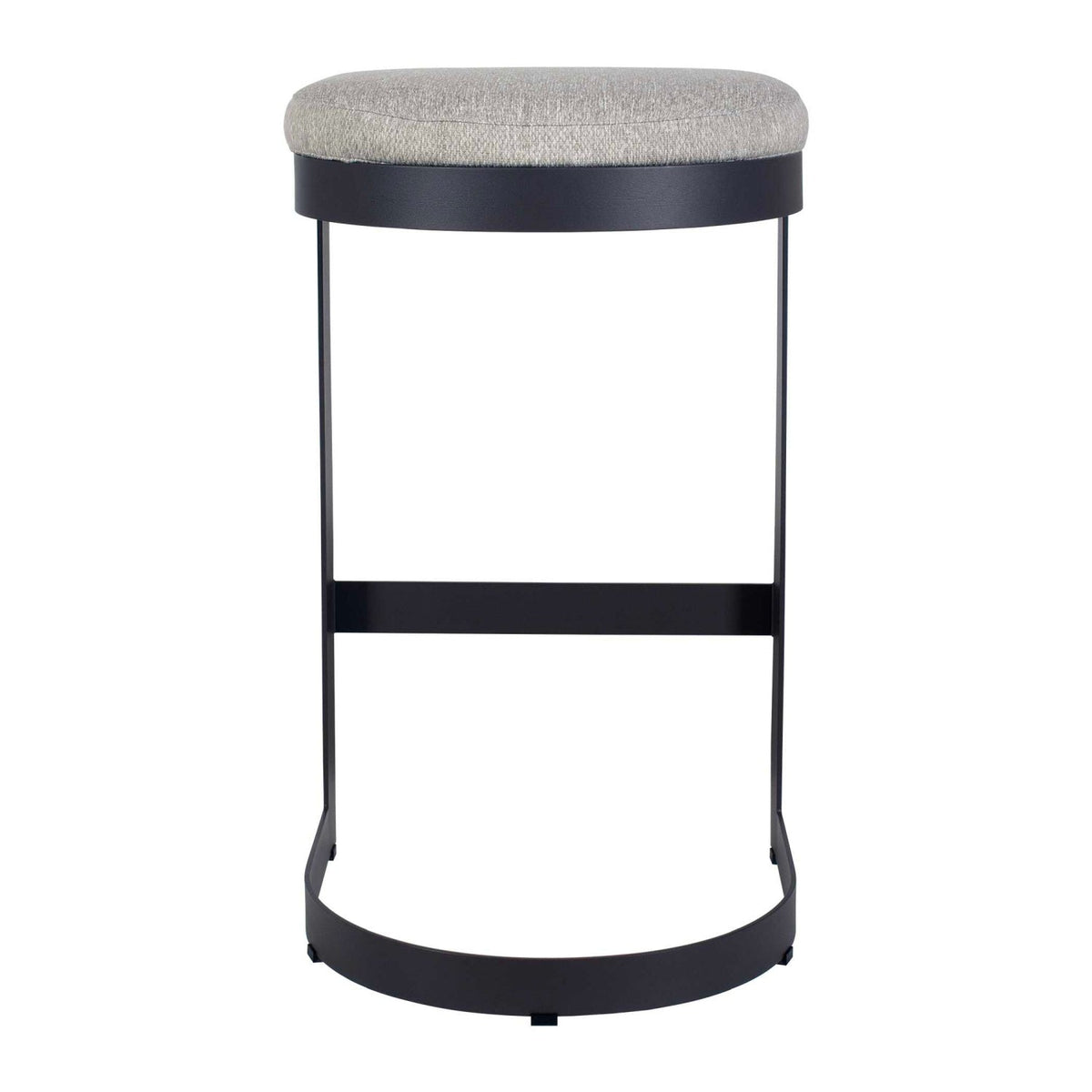Black Cantilevered Outdoor Bar Stool by Uttermost Maude