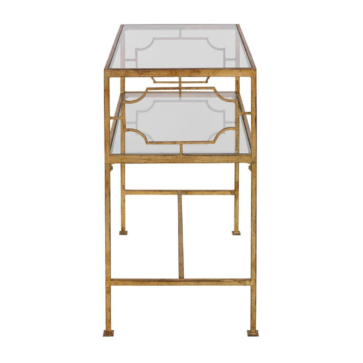 Gold Framed Side Table by Uttermost Genell, alternate view 4