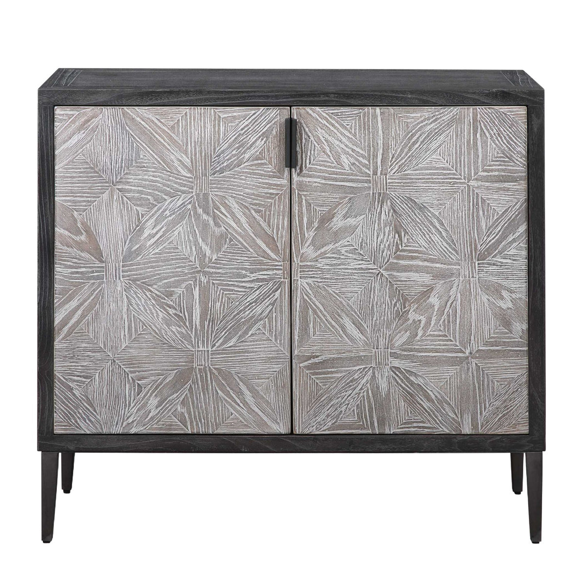 Oak Mosaic 2-Door Cabinet by Uttermost Laurentia