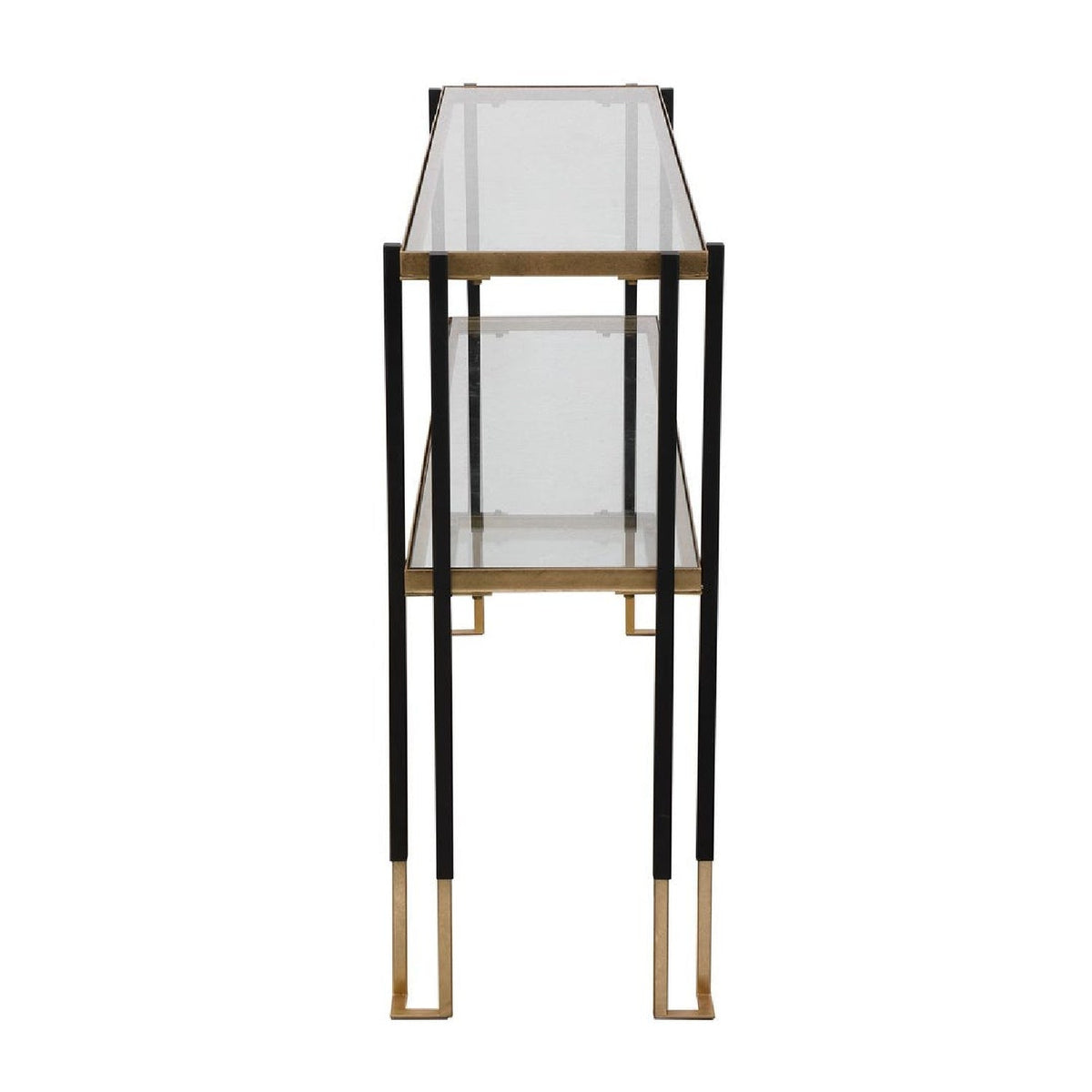 Gold Leaf Console Table by Uttermost Kentmore, alternate view 4