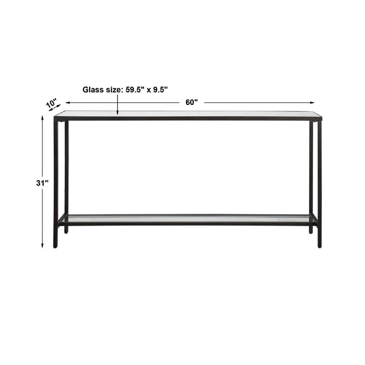 Modern European furniture - Beveled Mirror Console Table - www.oroa.com