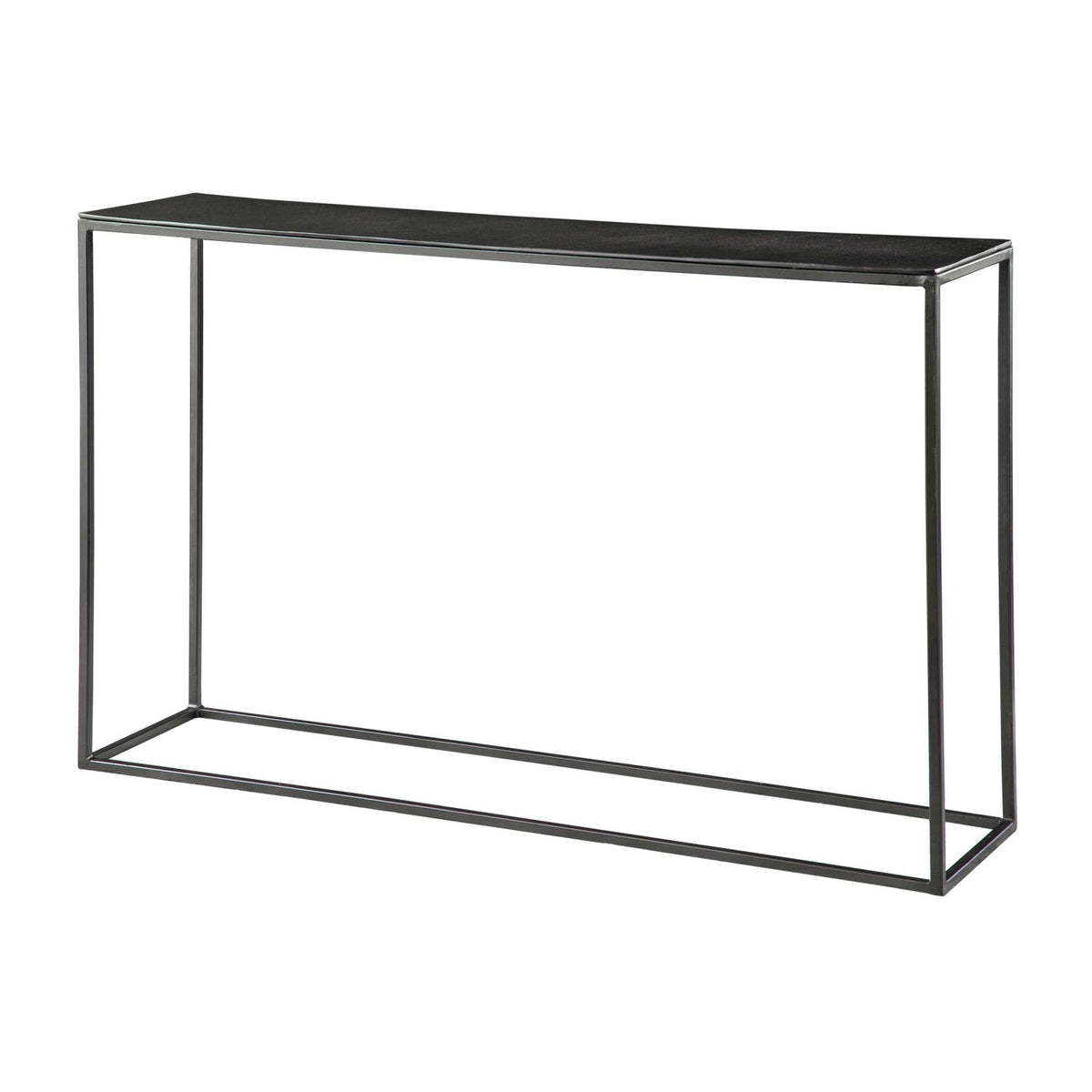 Black Iron Industrial Console Table by Uttermost Coreene, alternate view 3