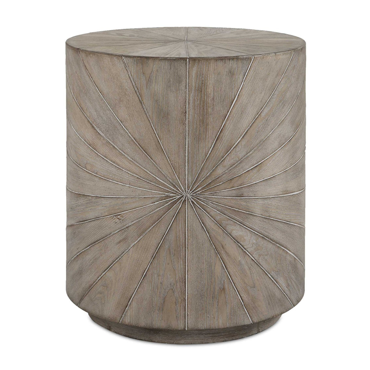 Starburst Fir Wood Side Table by Uttermost Starshine