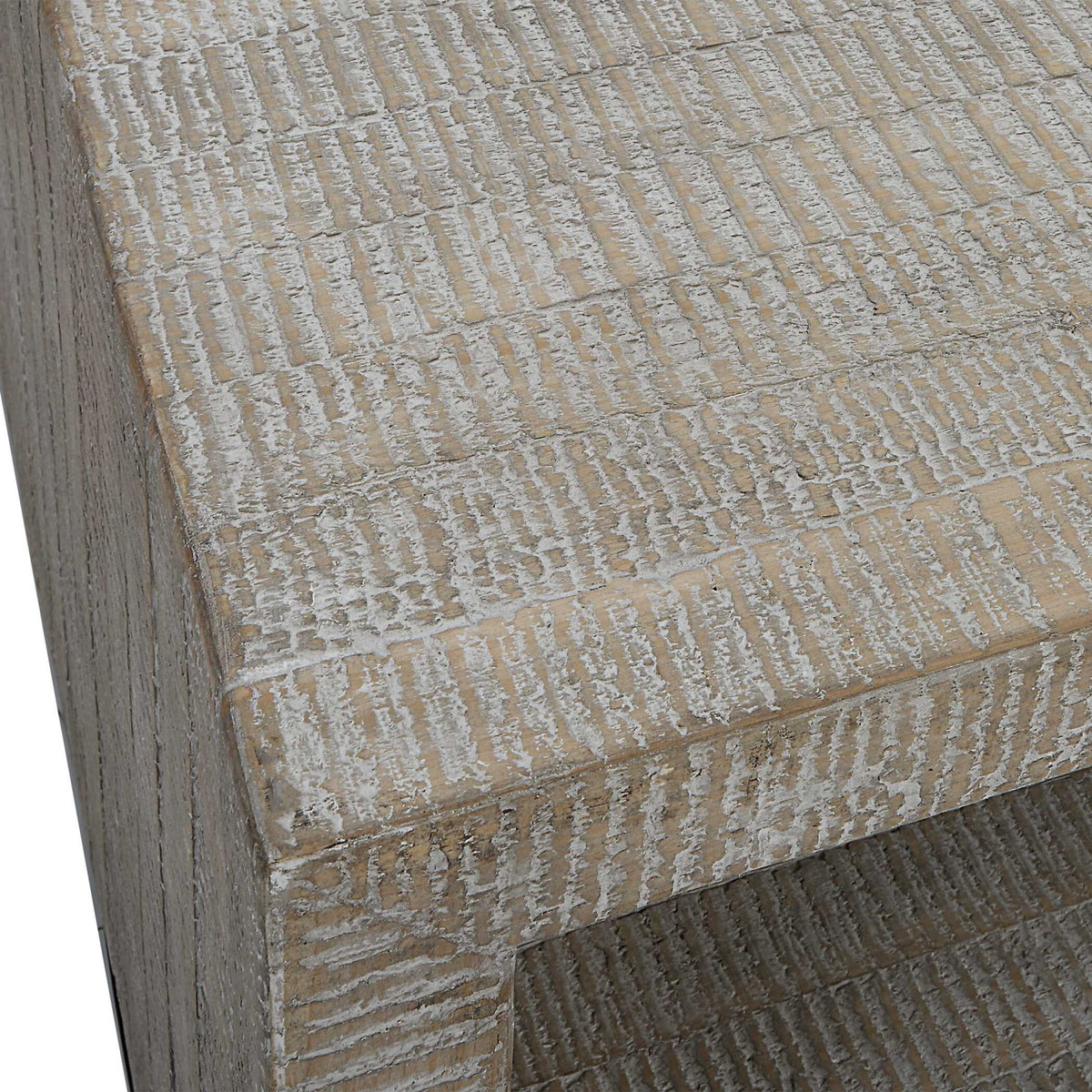 Modern European furniture - Whitewashed Wood Coffee Table - www.oroa.com