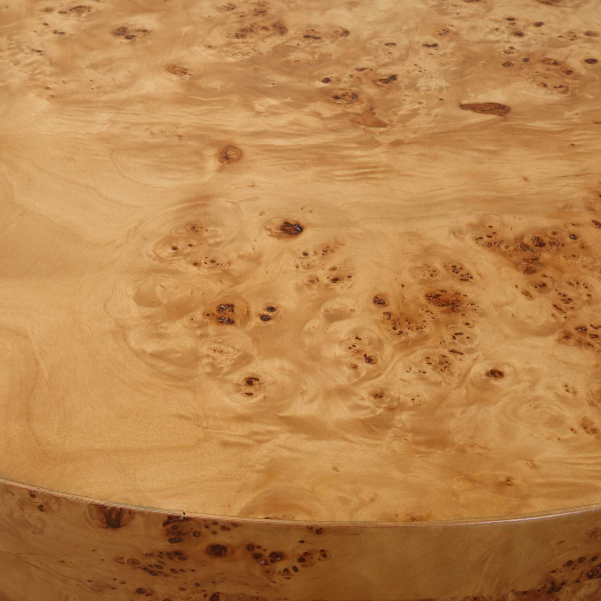 Poplar Burl Round Coffee Table by Uttermost Knots, alternate view 3